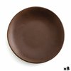 Flat Plate Anaflor Barro Anaflor Brown Baked clay Meat (8 Units)