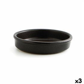 Saucepan Anaflor Barro Anaflor Black Ceramic Baked clay Ø 21 cm (3 Units)
