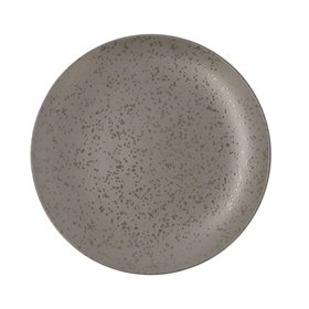 Flat plate Ariane Oxide Ceramic Grey (Ø 31 cm) (6 Units)