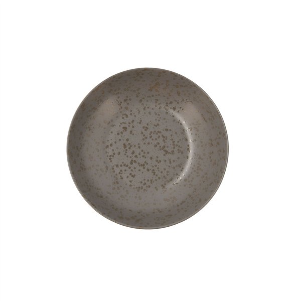 Deep Plate Ariane Oxide Ceramic Grey (Ø 21 cm) (6 Units)