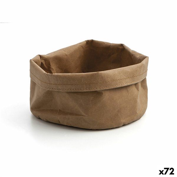 Breadbasket Quid Farina Brown Paper Cardboard 17 x 8 cm (72 Units)