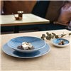 Deep Plate Ariane Coupe Ripple Ceramic Blue (20 cm) (6 Units)