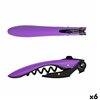 Corkscrew Koala High Tech Metal 11,5 x 1,8 x 2,9 cm Violet (6 Units)
