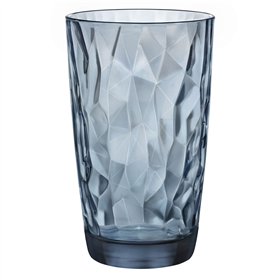 Glass Bormioli Rocco Blue Glass (470 ml) (6 Units)