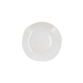 Deep Plate Ariane Earth Ceramic White 23 cm (6 Units)