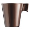 Mug Luminarc Flashy Brown 80 ml Glass (24 Units)
