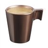 Mug Luminarc Flashy Brown 80 ml Glass (24 Units)