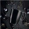 Mug Luminarc Flashy Black 250 ml Glass (6 Units)
