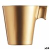 Cup Luminarc Flashy Golden 80 ml Glass
