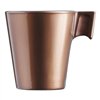 Mug Luminarc Flashy Light brown 80 ml Glass (24 Units)