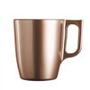 Mug Luminarc Flashy Light brown 250 ml Glass (6 Units)