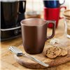 Mug Luminarc Flashy Brown 250 ml Glass (6 Units)