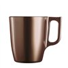 Mug Luminarc Flashy Brown 250 ml Glass (6 Units)