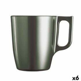 Cup Luminarc Flashy Green Glass 250 ml (6 Units)