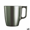 Cup Luminarc Flashy Green Glass 250 ml (6 Units)