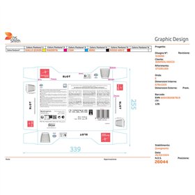 Set of glasses Bormioli Rocco Slot Lilac Glass With relief 290 ml 6 Units