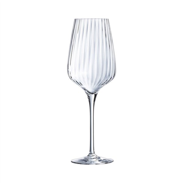 Wine glass set Chef & Sommelier Symetrie Transparent Glass 450 ml 6 Units