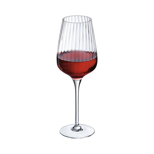 Wine glass set Chef & Sommelier Symetrie Transparent Glass 450 ml 6 Units