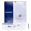 Dinnerware Set Luminarc Zelie White Glass 18 Pieces