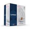Dinnerware Set Luminarc Zelie White Glass 18 Pieces