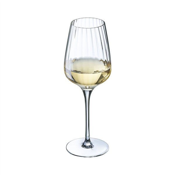 Wine glass set Chef & Sommelier Symetrie Transparent Glass 350 ml Wine 6 Units