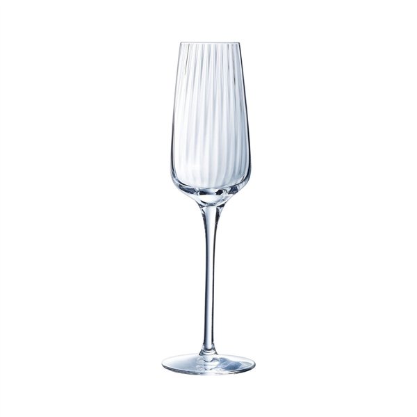 Champagne glass Chef & Sommelier Symetrie Transparent Glass 210 ml Champagne 6 Units
