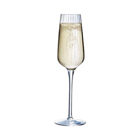 Champagne glass Chef & Sommelier Symetrie Transparent Glass 210 ml Champagne 6 Units