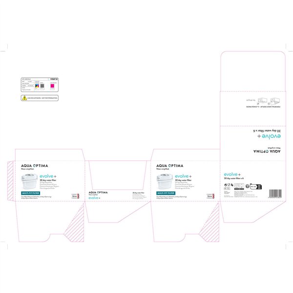 Filter for filter jug Aqua Optima Single Life Evolve