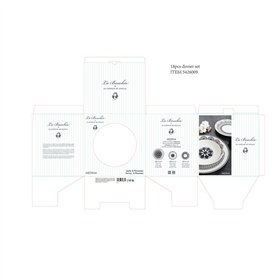 Tableware La Bouchée Medina Ceramic 18 Pieces