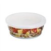 Round Lunch Box with Lid Arcoroc So Urban Bicoloured Glass 1,35 L (12 Units)