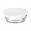 Round Lunch Box with Lid Arcoroc So Urban Bicoloured Glass 1,35 L (12 Units)