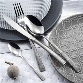 Dessert spoon set Amefa Havane Jungle Metal Stainless steel 12 Units