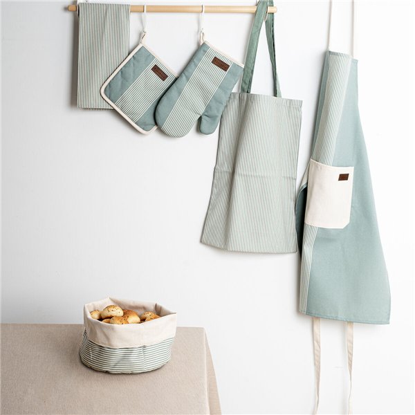 Bread Basket Vinthera Okapi Bicoloured Textile 20 cm Recycled material