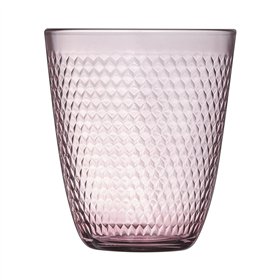 Set of glasses Arcoroc Pampille Pink Glass 310 ml 6 Units