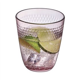 Set of glasses Arcoroc Pampille Pink Glass 310 ml 6 Units