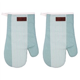 Oven Mitt Vinthera Okapi Bicoloured Textile 18 x 28 cm (2 Units)