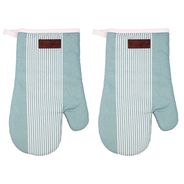 Oven Mitt Vinthera Okapi Bicoloured Textile 18 x 28 cm (2 Units)