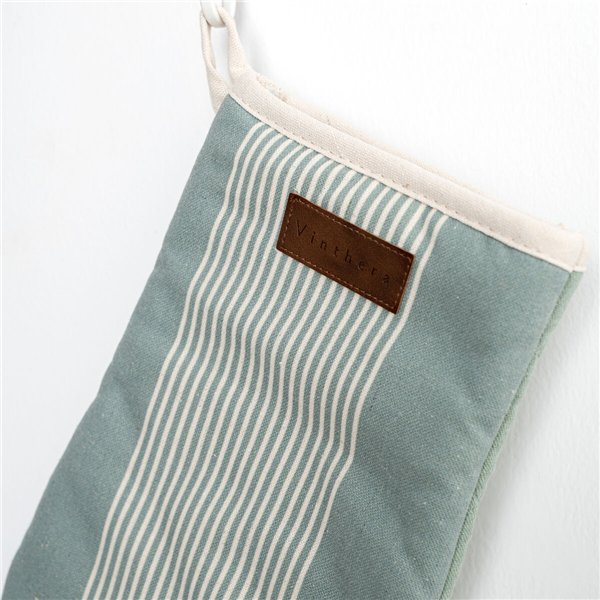 Oven Mitt Vinthera Okapi Bicoloured Textile 18 x 28 cm (2 Units)
