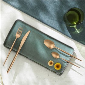 Knife Set Amefa Soprano Copper Metal Stainless steel 12 Units