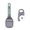 Pizza Cutter Quid Ozon Green Metal 2 Pieces