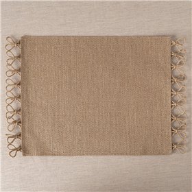 Place mat Vinthera Okapi Bicoloured Textile 30 x 45 cm (12 Units)