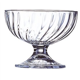 Ice Cream and Milk Shake Glass Arcoroc Sorbet Transparent Glass 380 ml Ice cream 6 Units
