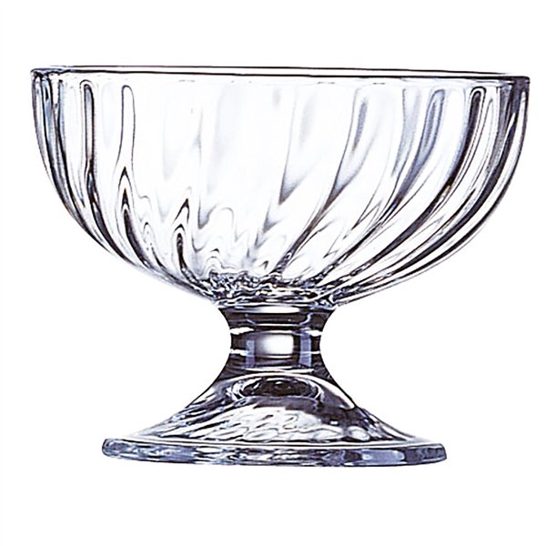 Ice Cream and Milk Shake Glass Arcoroc Sorbet Transparent Glass 380 ml Ice cream 6 Units