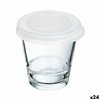 Glass with Lid Arcoroc So Urban Transparent Glass 260 ml (24 Units)