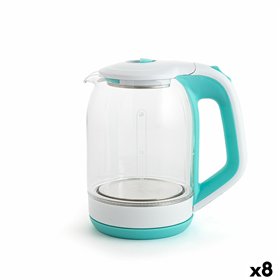 Kettle Dcook Gallery White Glass 1500 W 1,8 L (8 Units)