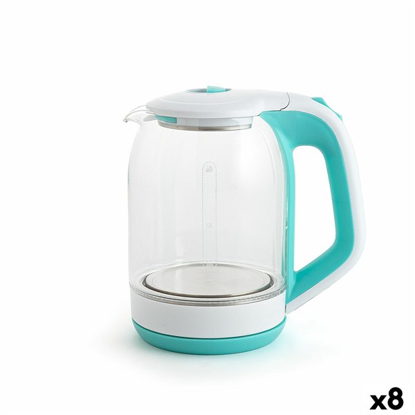 Kettle Dcook Gallery White Glass 1500 W 1,8 L (8 Units)