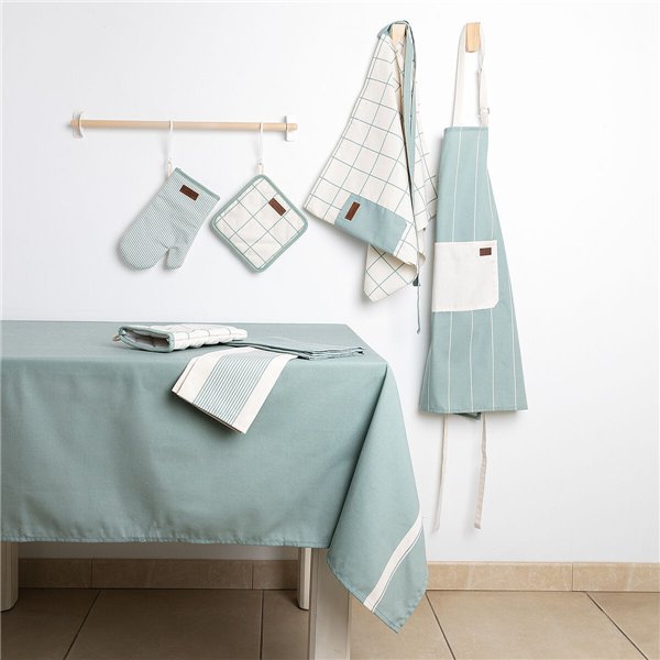 Oven Mitt Vinthera Okapi Due Bicoloured Textile 18 x 28 cm (2 Units)