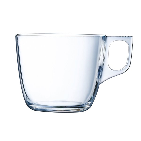Set of Mugs Arcoroc Voluto Transparent