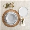 Tableware Bidasoa Moana Grey Ceramic 12 Pieces