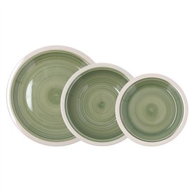 Tableware Quid Calypso Green Ceramic 18 Pieces